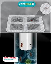 FILTRO PARA DRENAJE ANTI INSECTOS 20PIEZAS